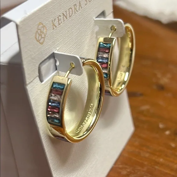 Kendra Scott Jewelry Kendra Scott Jack Hoop Earrings Inrainbow